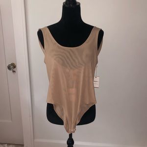 Nude Mesh Bodysuit
